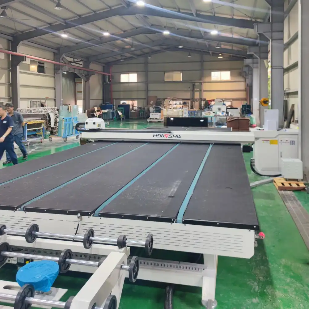 How does a CNC glass cutting line improve precision?